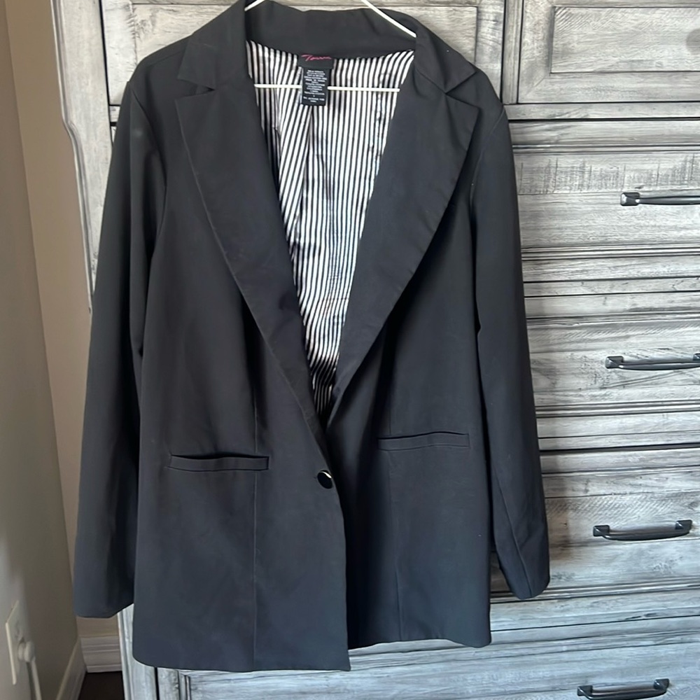 Torrid Black Blazer